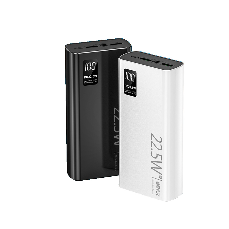 22.5W Fast Charging 30000mah Mobile Phone Portable Power Bank